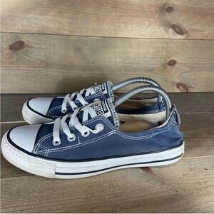 Converse all star chuck Taylor shoreline Womens size 8.5 shoes blue sneakers